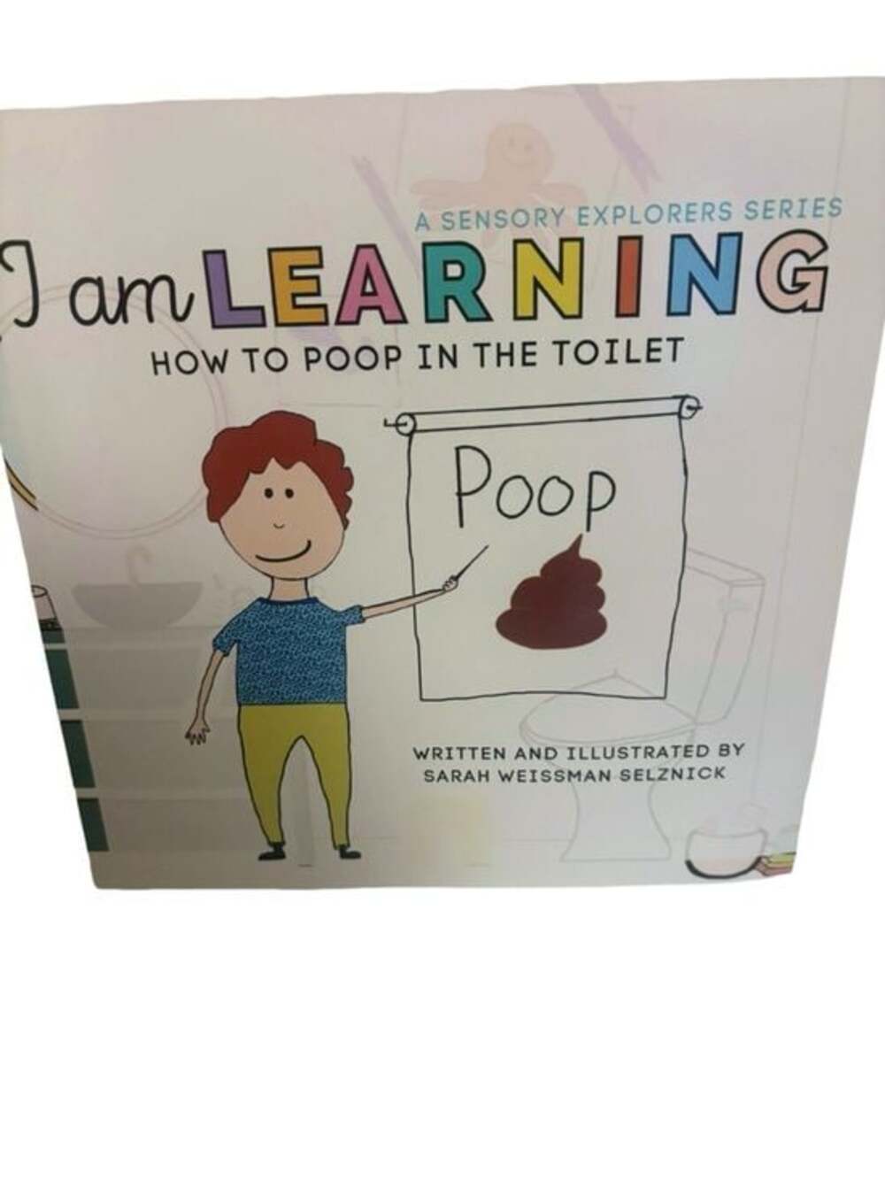 I Am Learning How to Poop in the Toilet Kids Potty Training Book HC